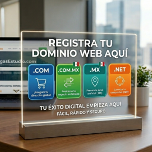 Dominios .com.mx .com .net y .mx
